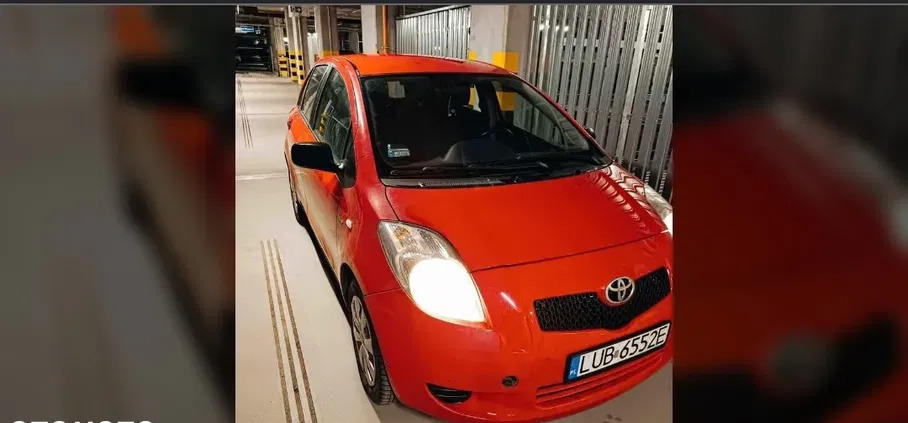 toyota Toyota Yaris cena 8500 przebieg: 310000, rok produkcji 2008 z Warszawa